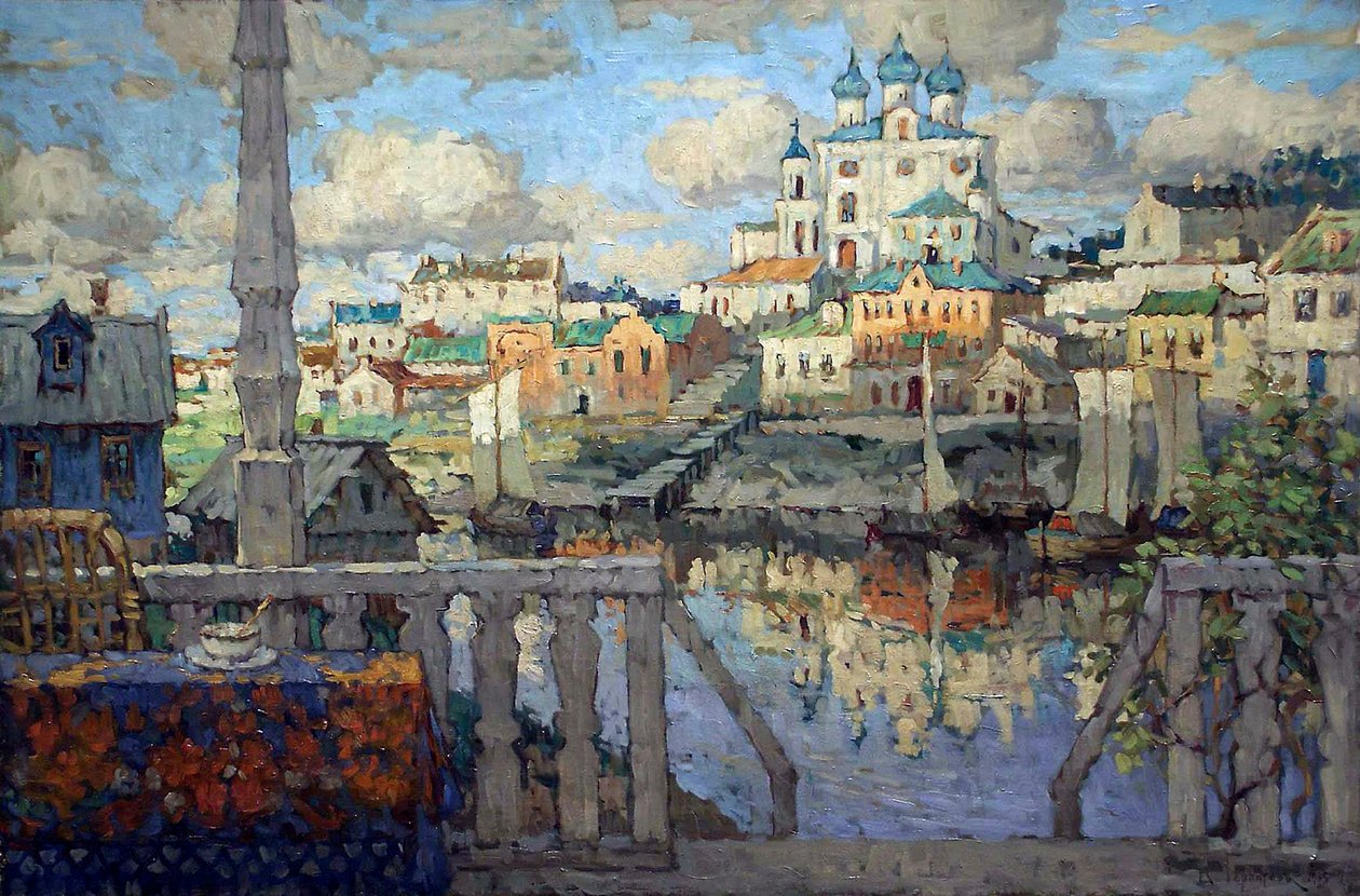 Pskov by Konstantin Ivanovich Gorbatov