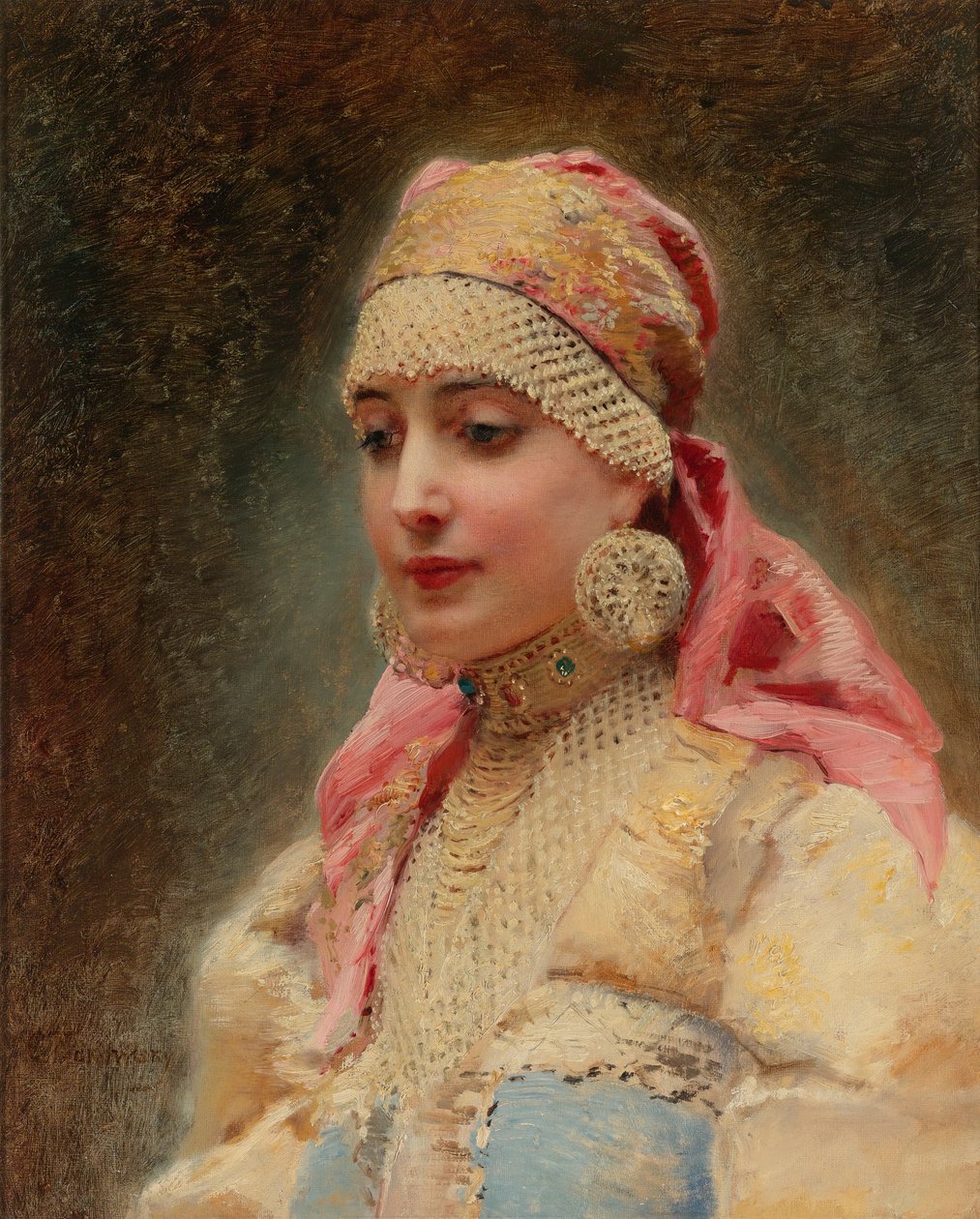 Makovsky Boyarynya by Konstantin Makovsky