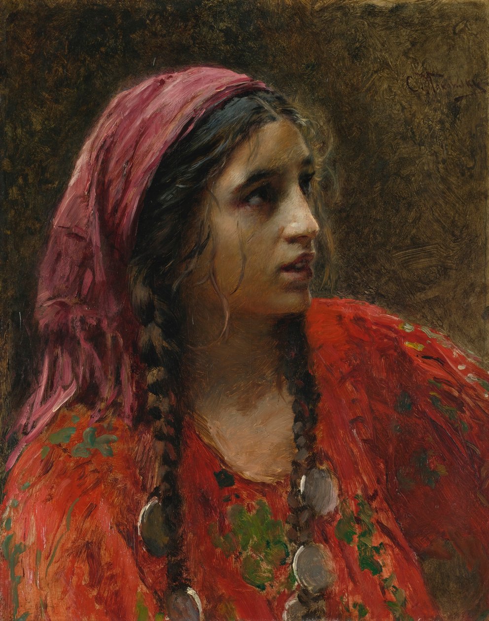 Gypsy by Konstantin Makovsky