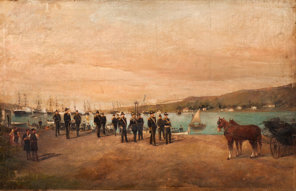 After the Inauguration by Konstantinos Volanakis