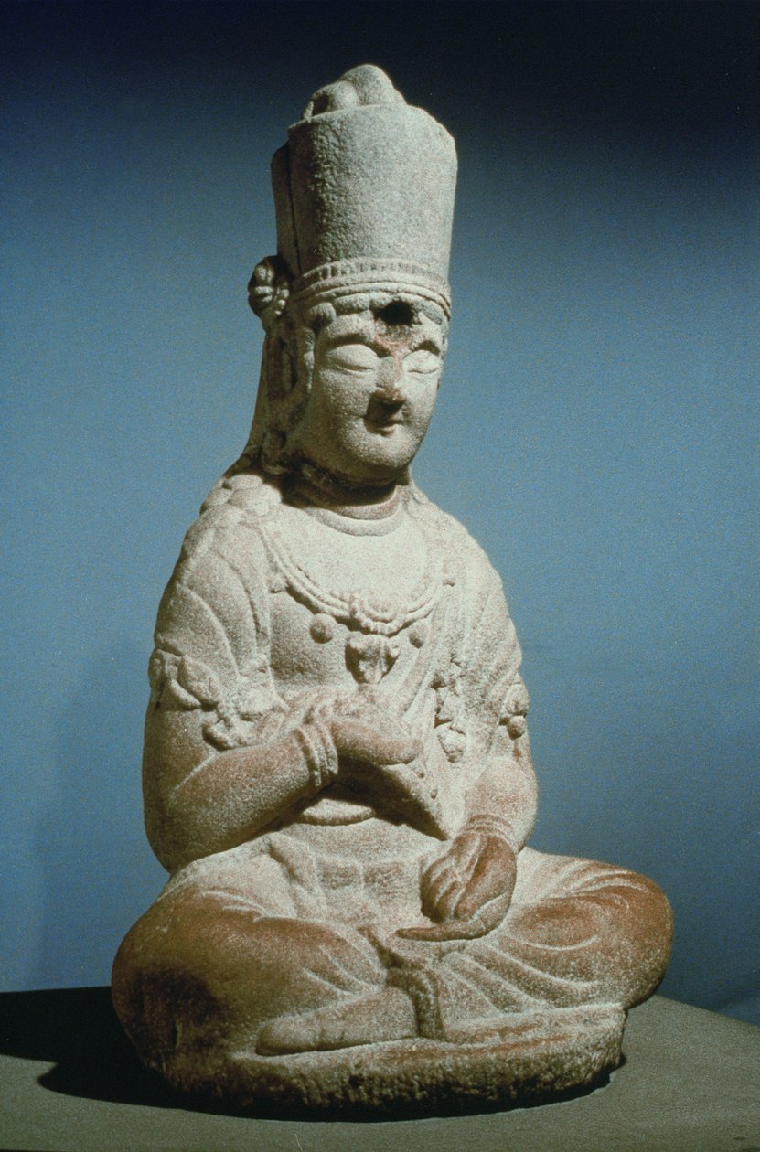 Seated Bodhisattva of Hansong-sa, Korea by Korean School