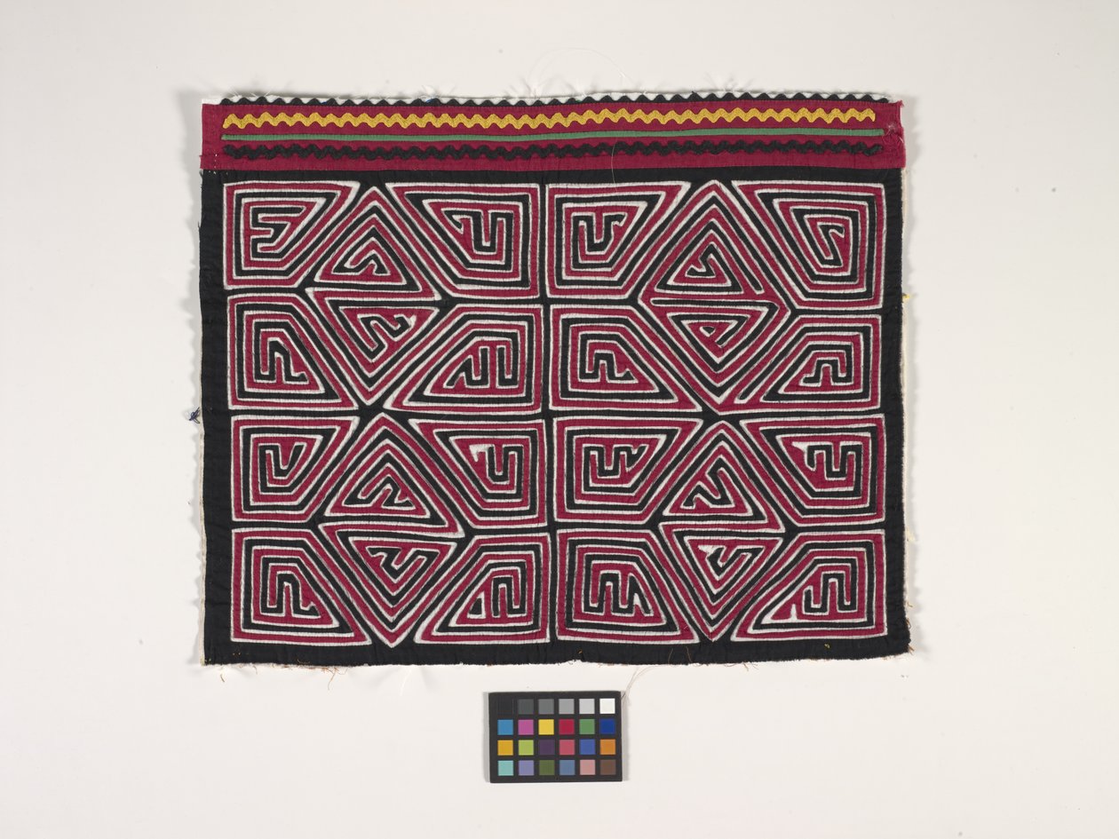 Shirt Panel (Mola) by Kuna Indian Culture