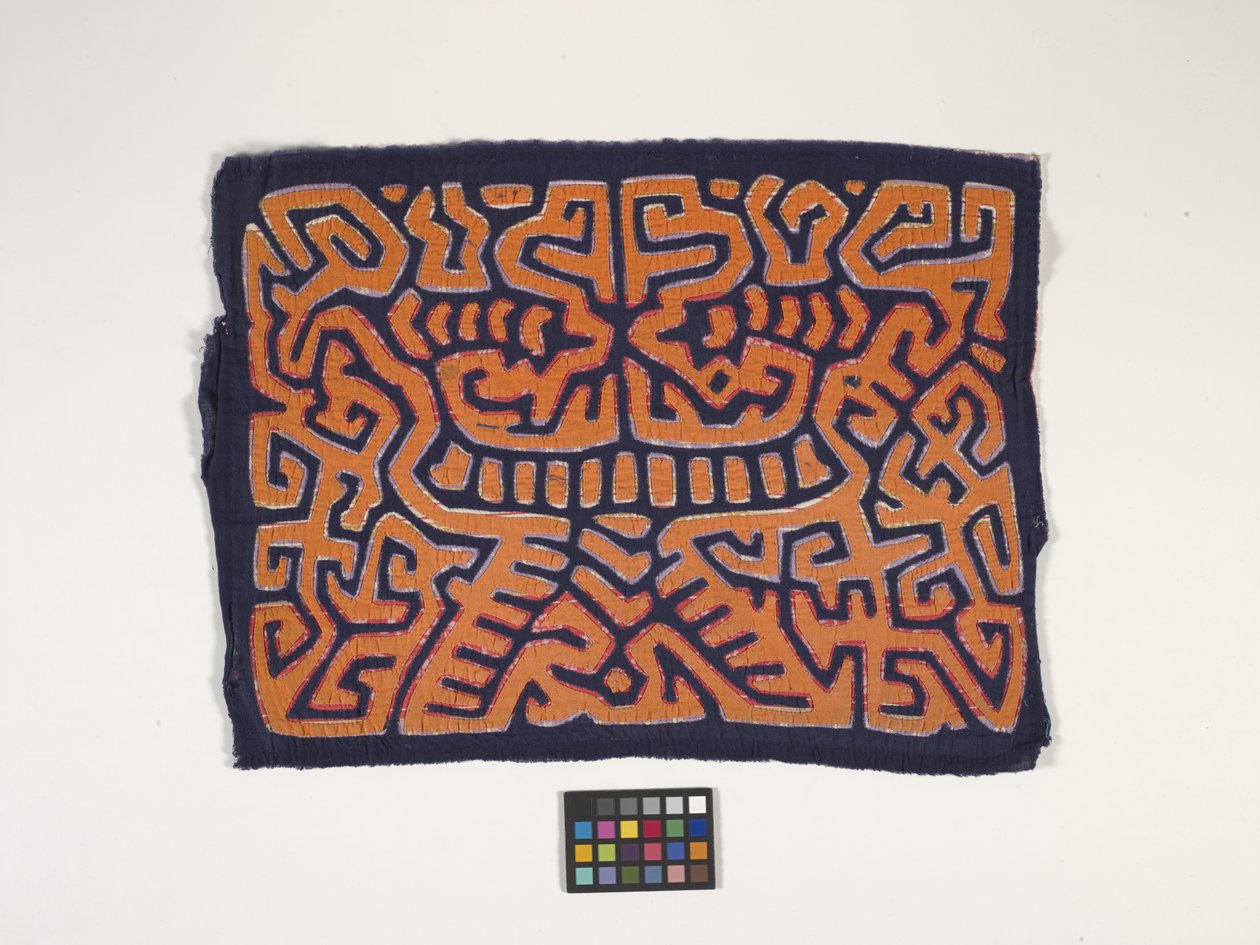 Shirt Panel (Mola) by Kuna Indian Culture