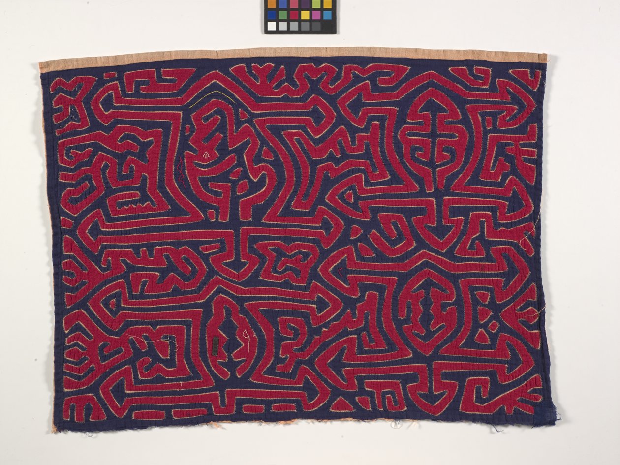 Shirt Panel (Mola) by Kuna Indian Culture