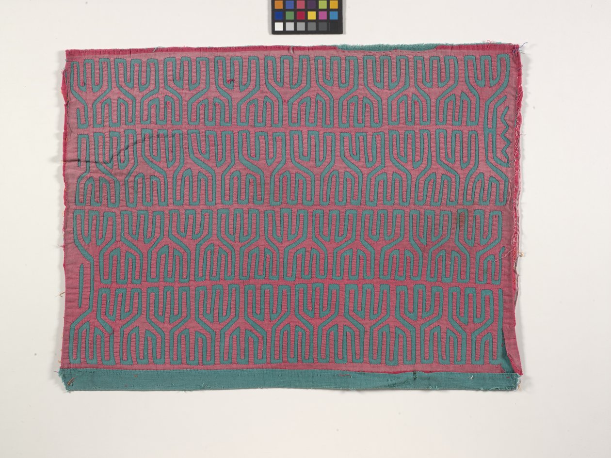 Shirt Panel (Mola) by Kuna Indian Culture