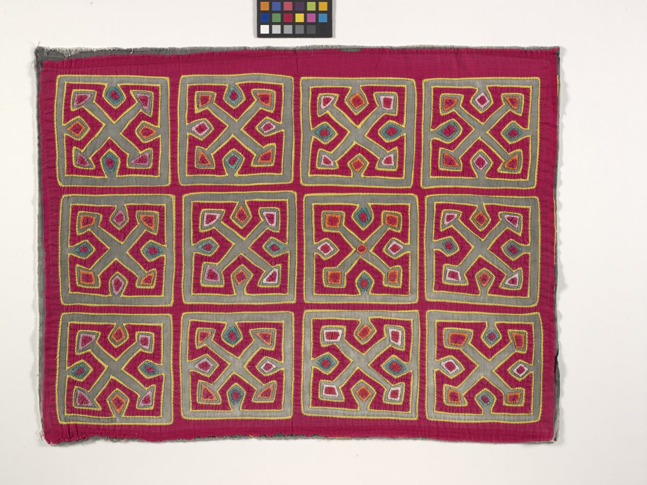 Shirt Panel (Mola) by Kuna Indian Culture
