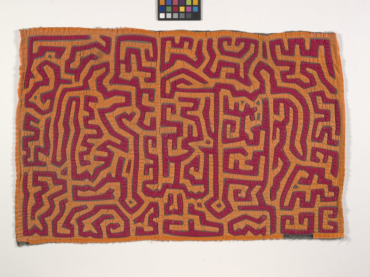 Shirt Panel (Mola) by Kuna Indian Culture