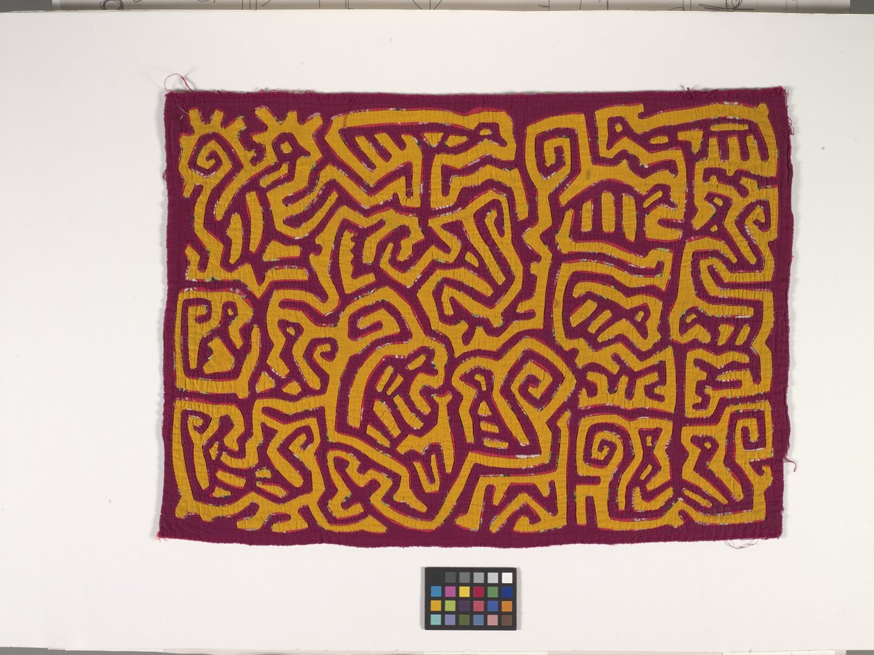 Shirt Panel (Mola) by Kuna Indian Culture