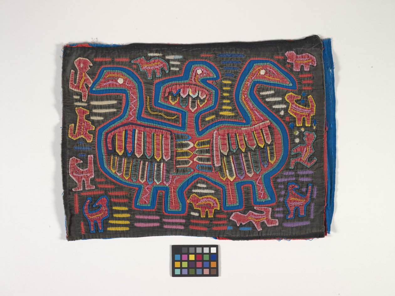 Shirt Panel (Mola) by Kuna Indian Culture