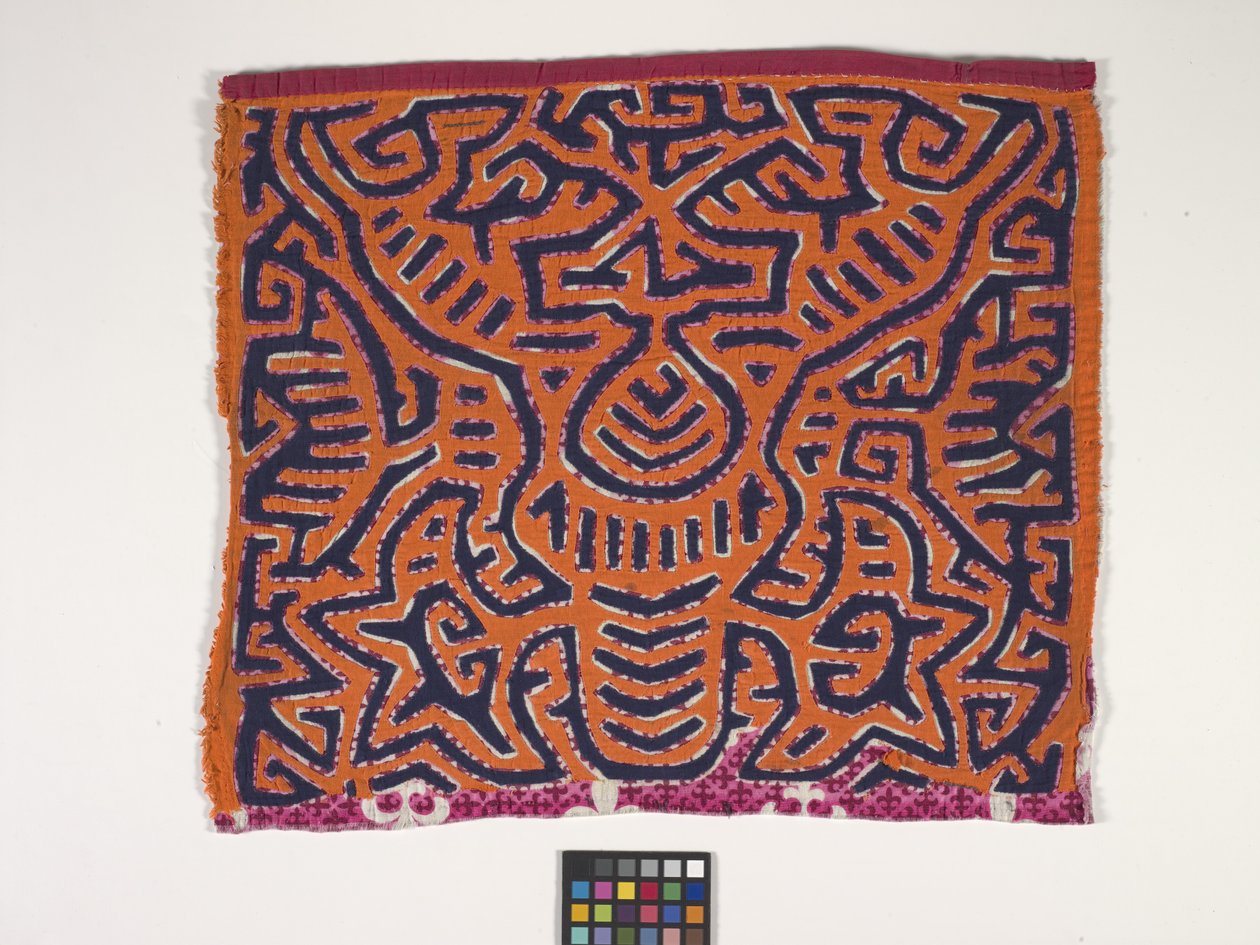 Shirt Panel (Mola) by Kuna Indian Culture