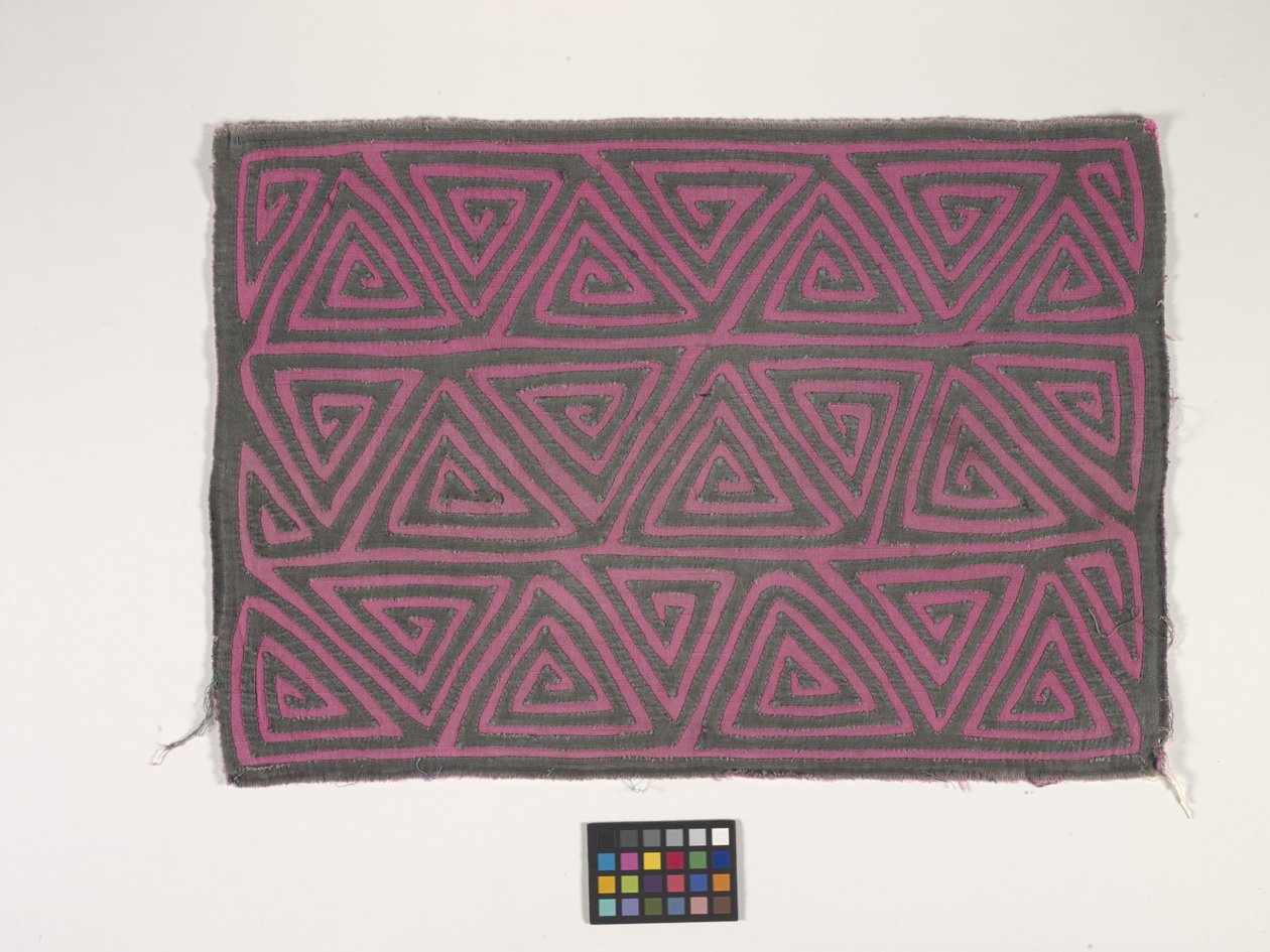 Shirt Panel (Mola) by Kuna Indian Culture