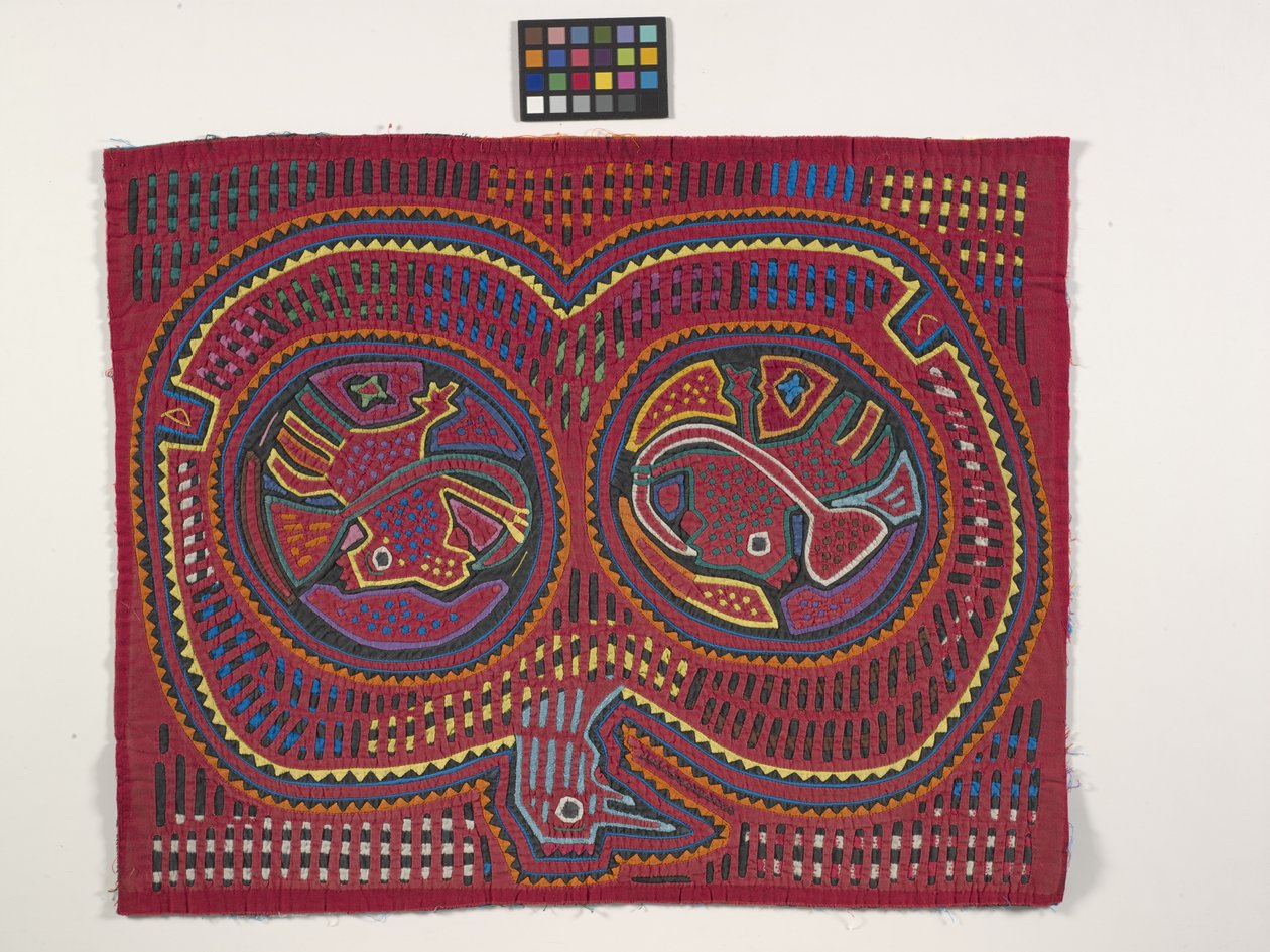 Shirt Panel (Mola) by Kuna Indian Culture