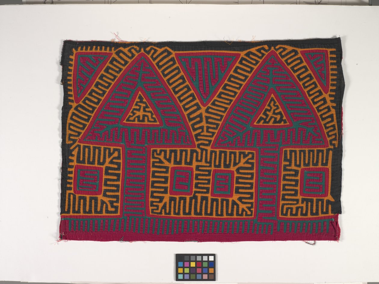 Shirt Panel (Mola) by Kuna Indian Culture
