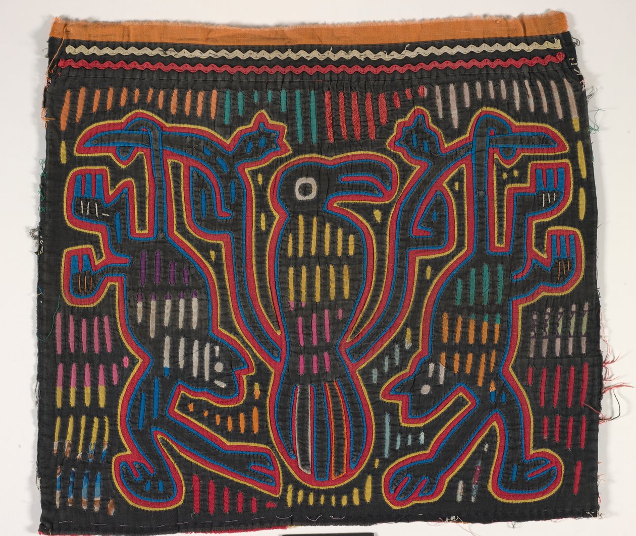 Shirt Panel (mola) by Kuna Indian Culture