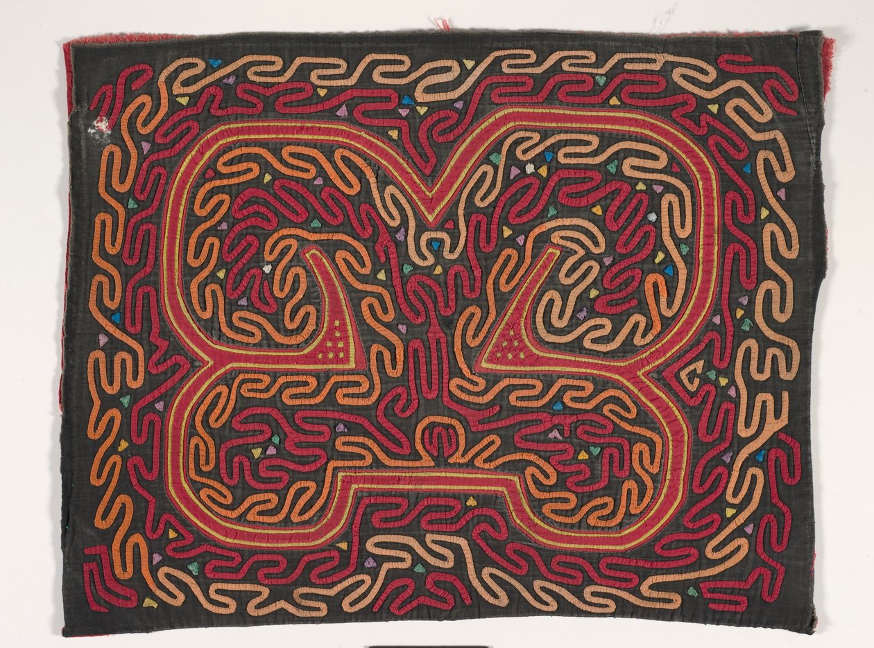 Shirt panel (mola) by Kuna Indian Culture