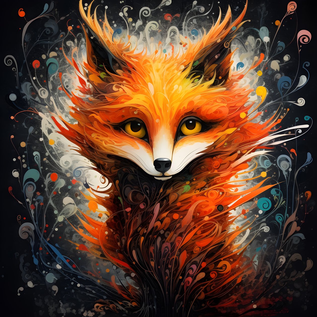 Anthropomorphism of the Magic Fox 3 by Kurt Heppke