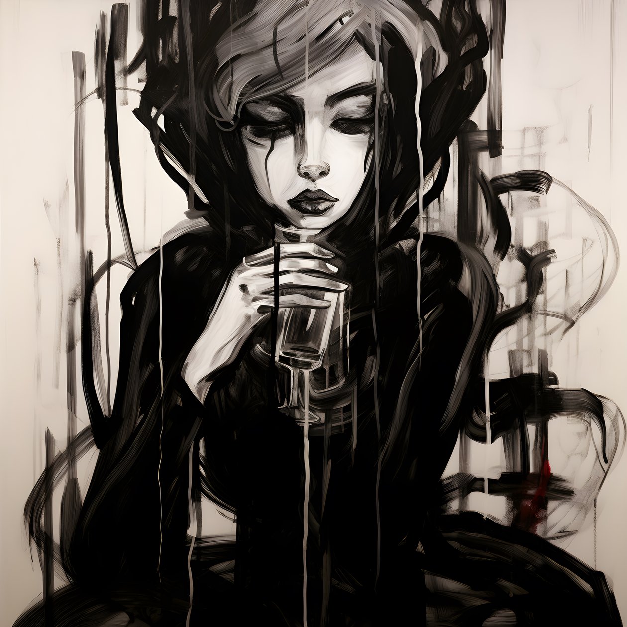 Expressionist Sketch 3 by Kurt Heppke