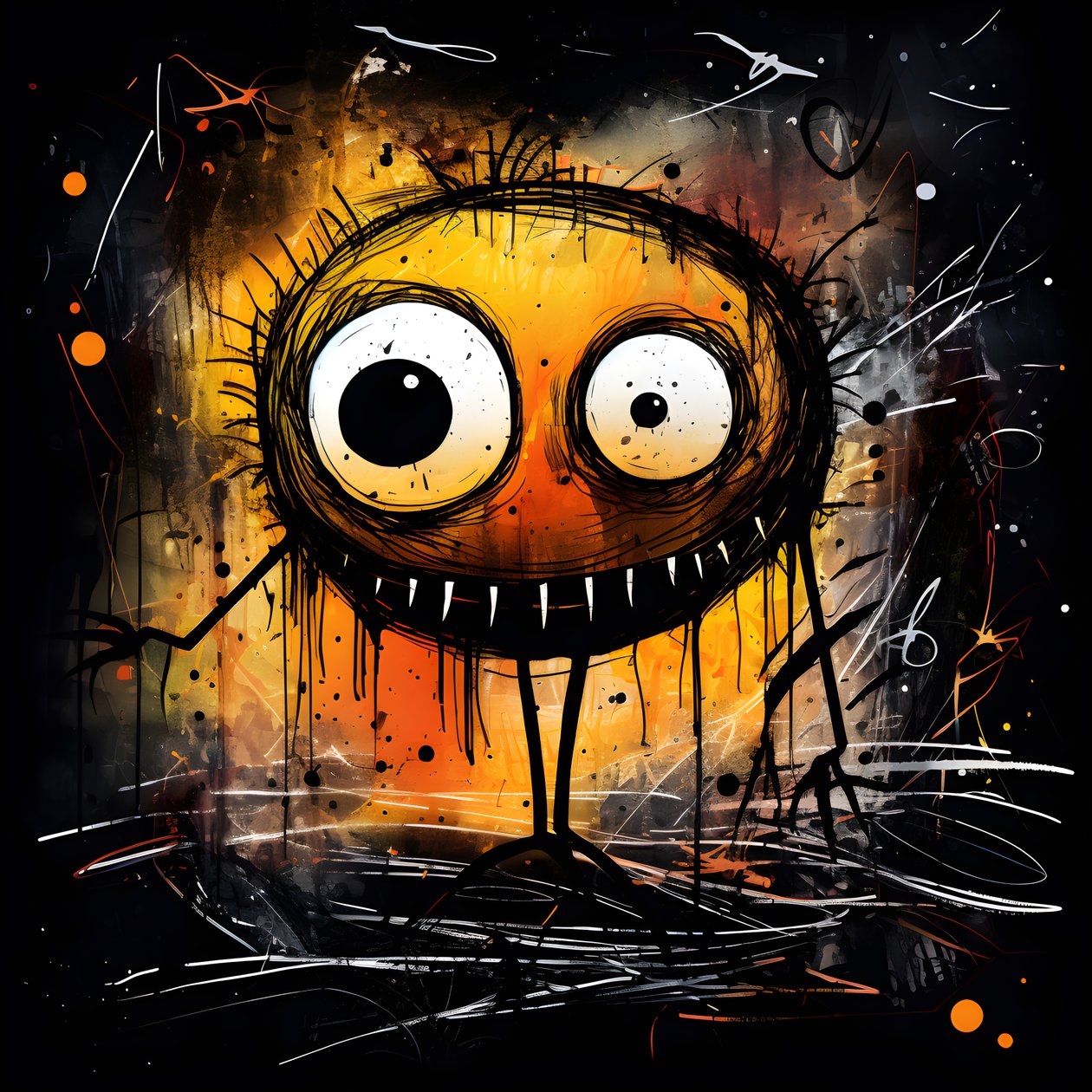 Halloween Monster 1 by Kurt Heppke