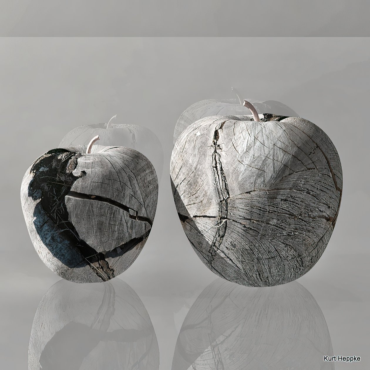 Texture Apples No. 4 by Kurt Heppke