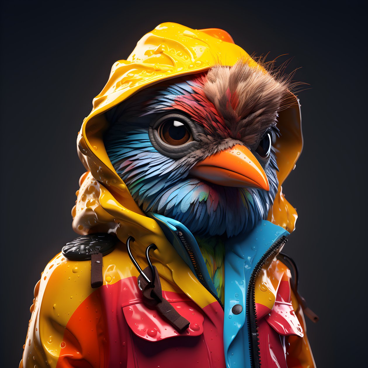 An Animal in a Raincoat by Kurt Heppke