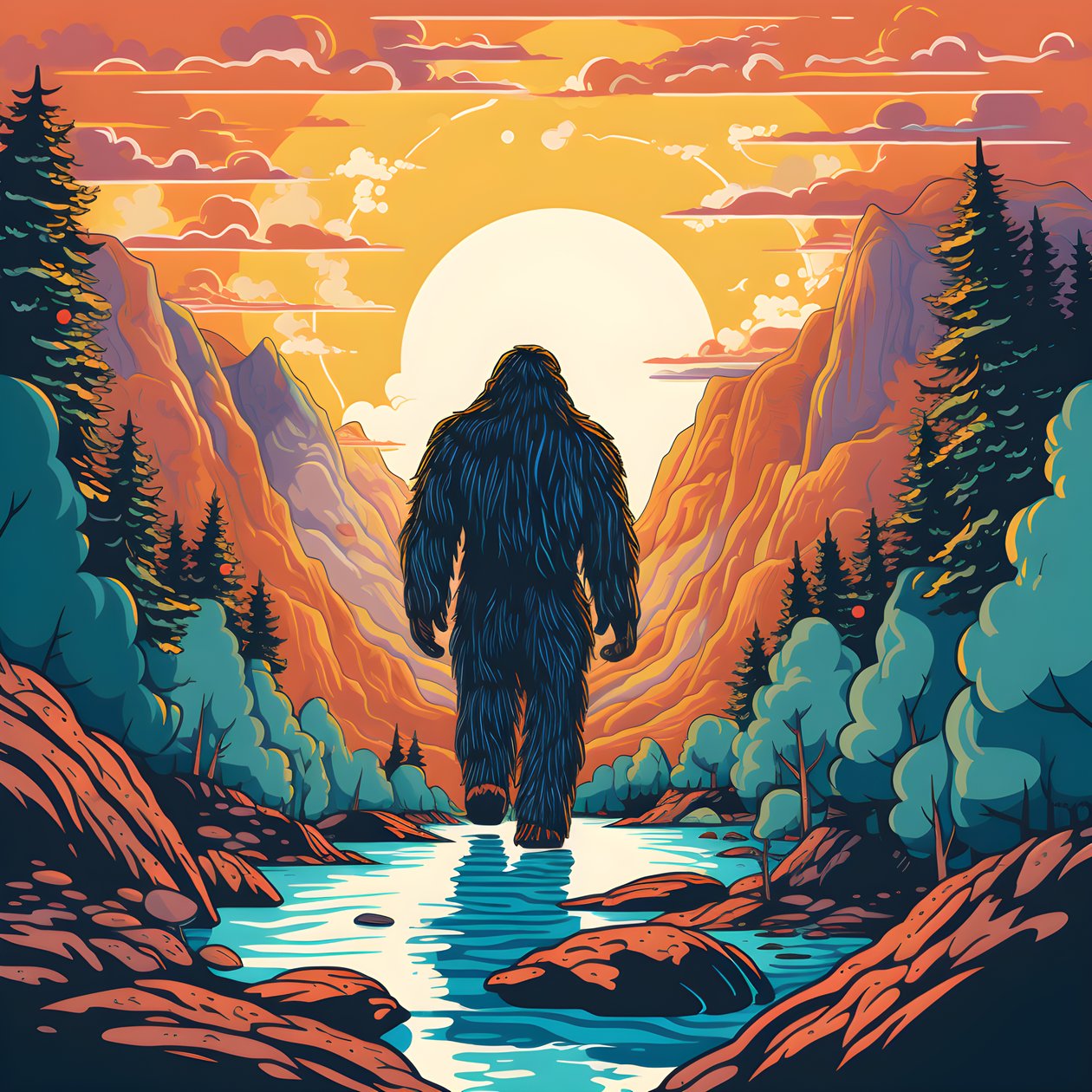 Bizarre Big Foot 1 by Kurt Heppke