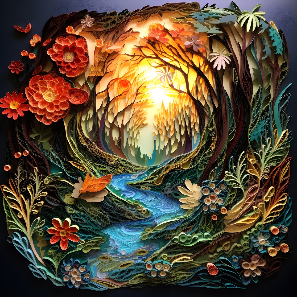 Whimsical Forest Hideaway 2 by Kurt Heppke