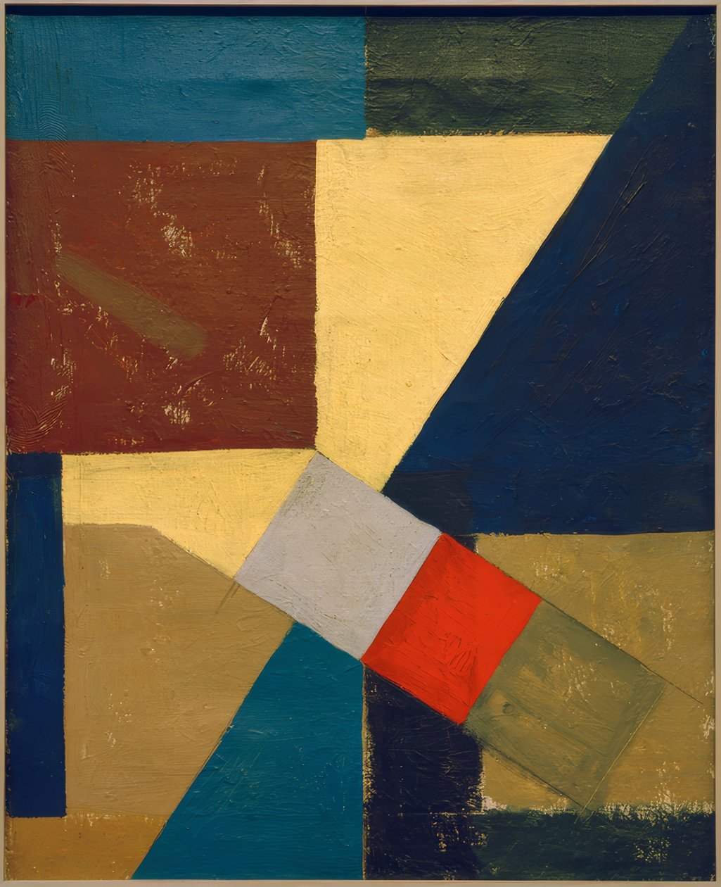 Abstract Composition by Kurt Schwitters