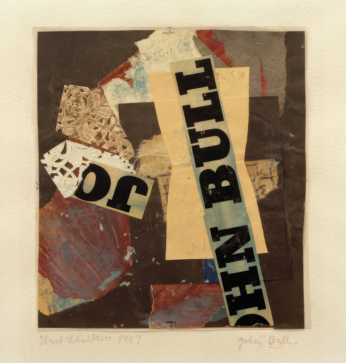 C 21 John Bull by Kurt Schwitters