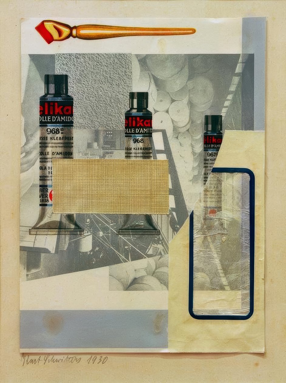 Untitled (Elika) by Kurt Schwitters