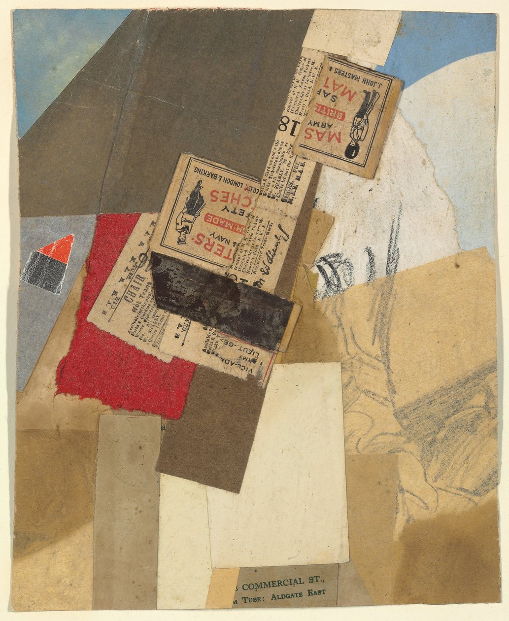 Untitled by Kurt Schwitters