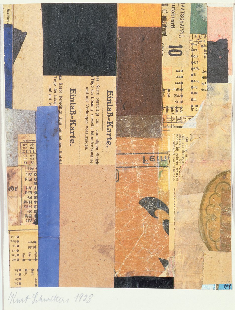 Untitled by Kurt Schwitters