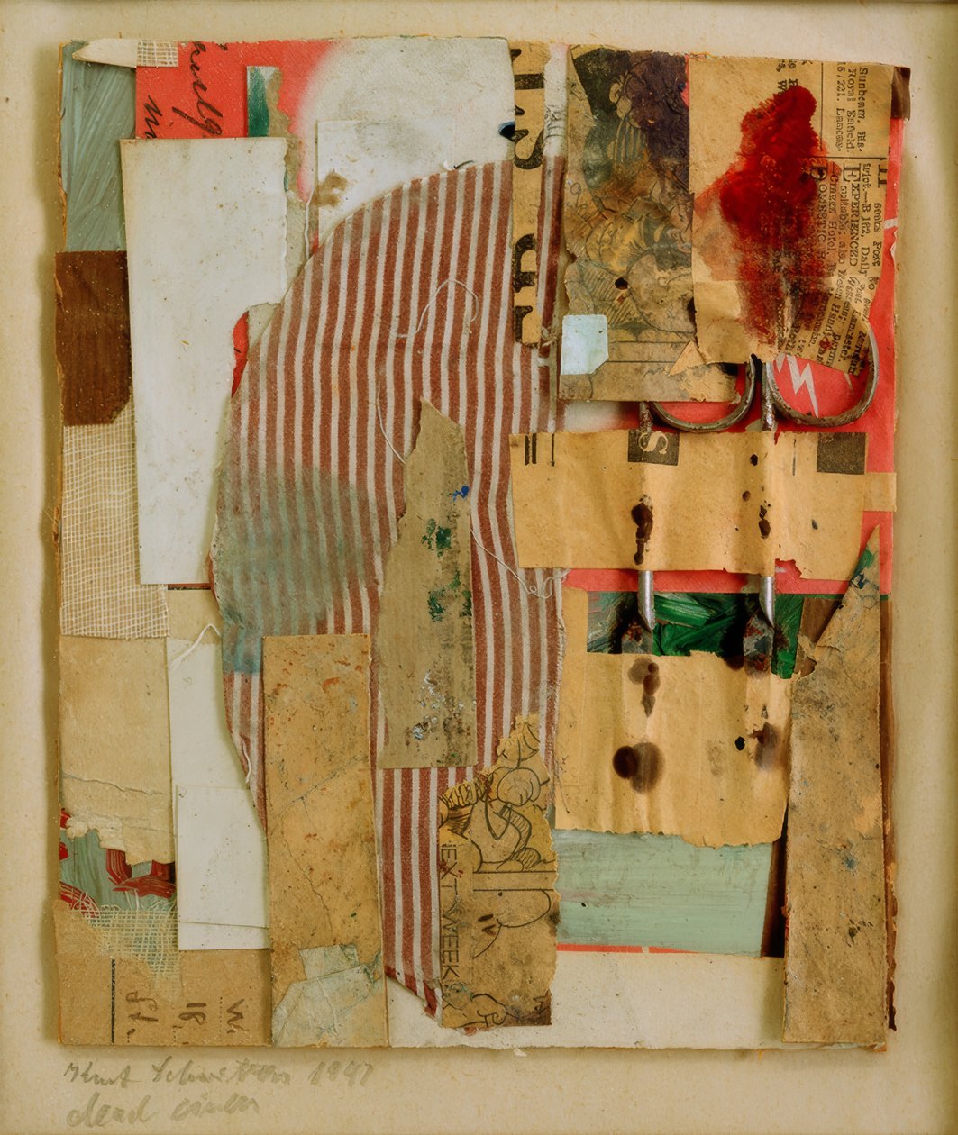 Dead Scissors by Kurt Schwitters