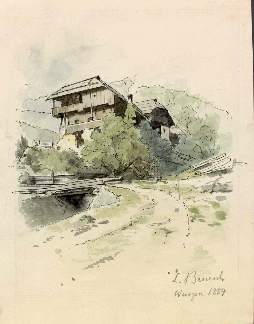 Motif from Podkoren by Ladislav Benesch