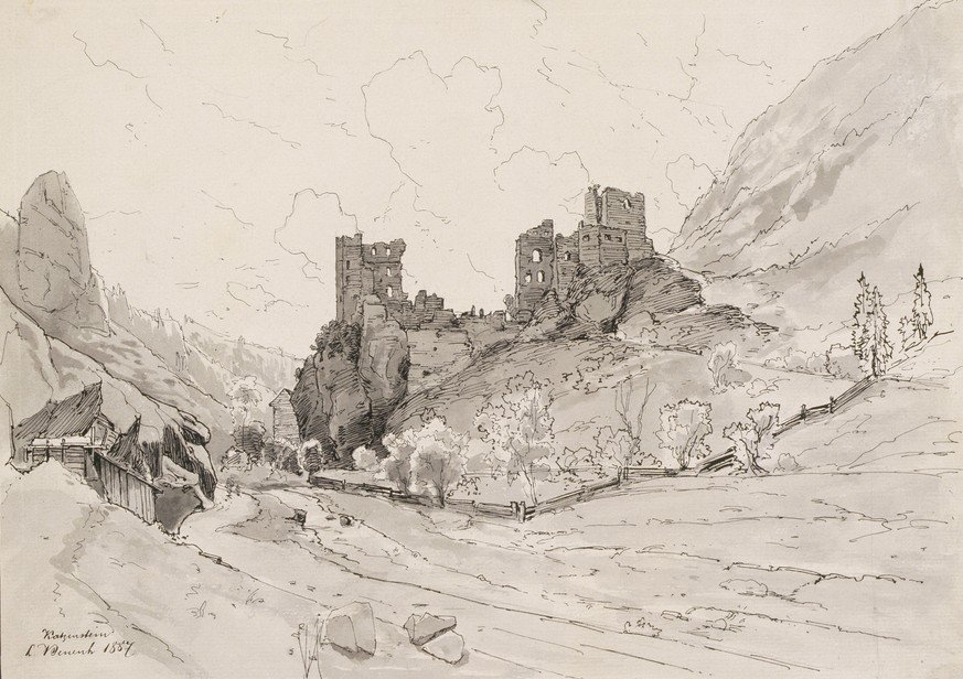 Ruins of Kamenn Castle by Ladislav Benesch