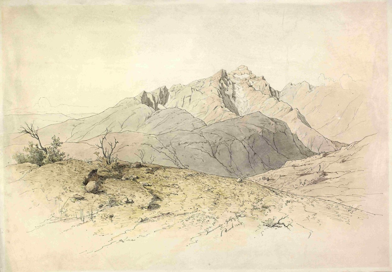 Triglav for Golica by Ladislav Benesch