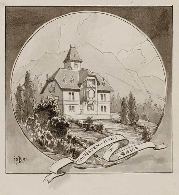 Tourist House in Sava near Jesenice by Ladislav Benesch