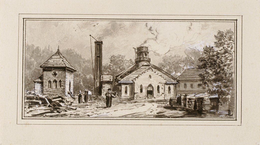 View of the Settlement Javorski Rovt by Ladislav Benesch