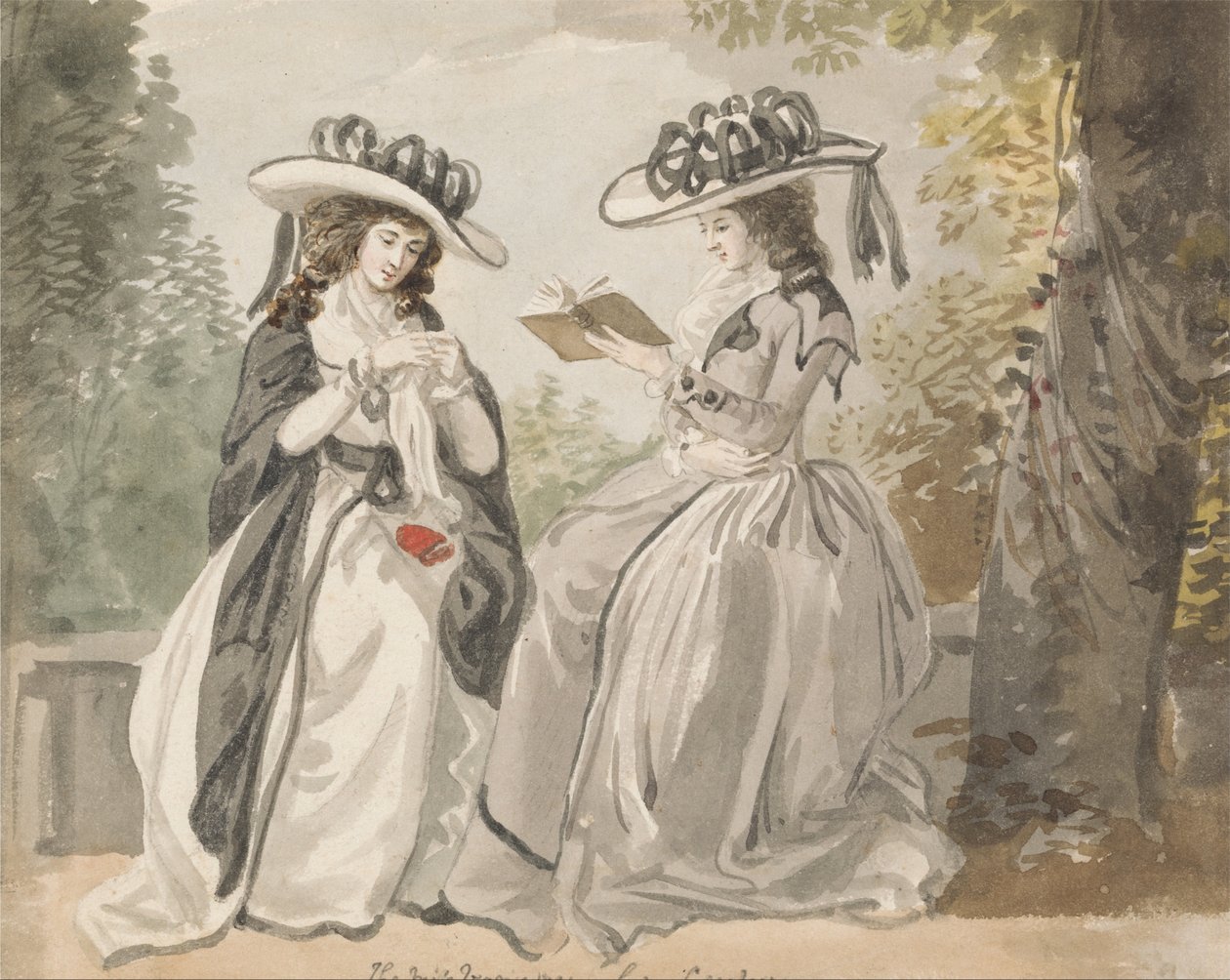 The Misses Van and Lady Salisbury by Lady Salesbury