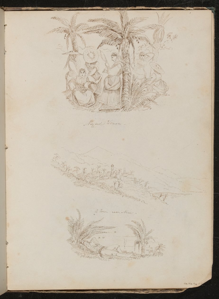 Three studies of men and women by Lady Butler