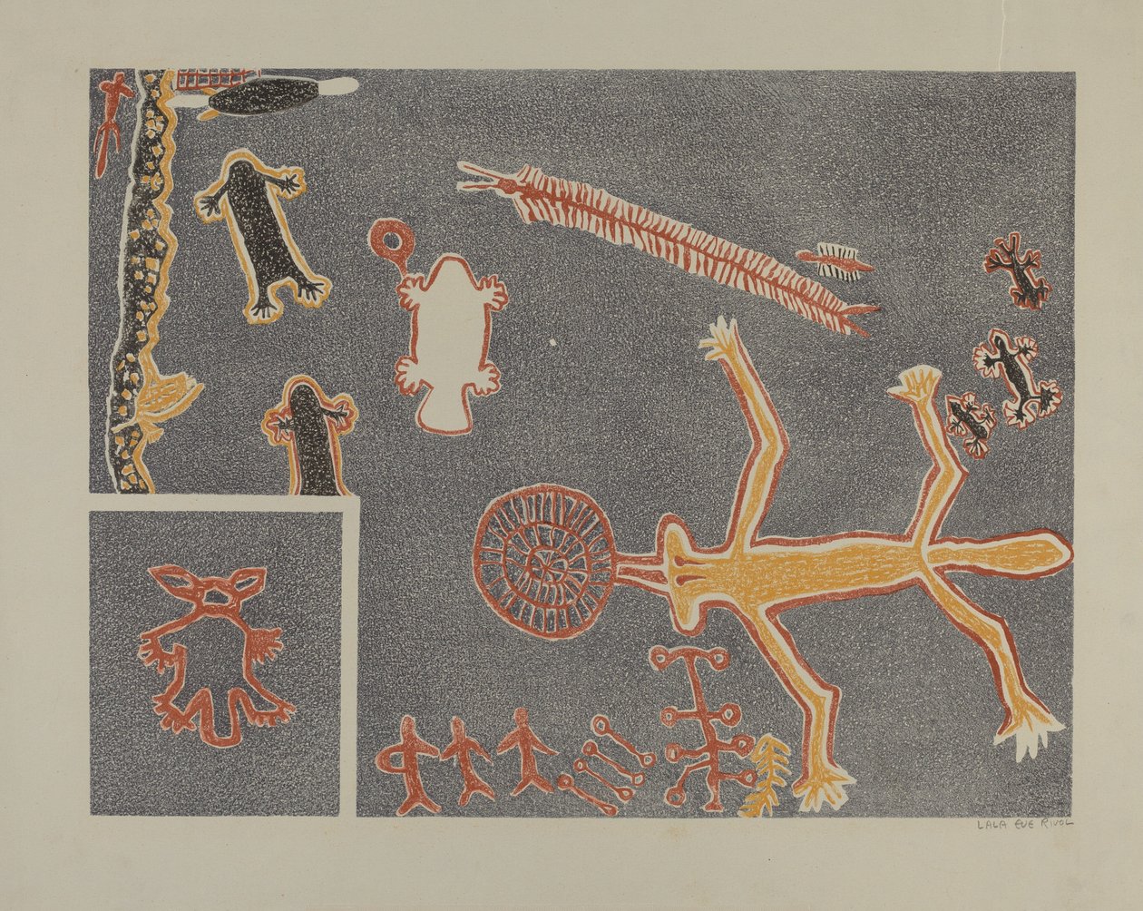 Petroglyph by Lala Eve Rivol
