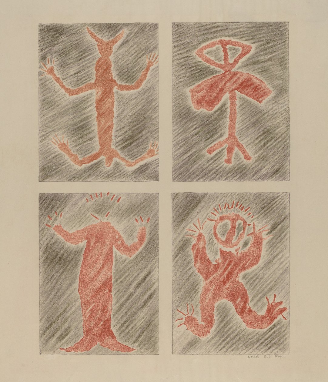 Petroglyph Design by Lala Eve Rivol