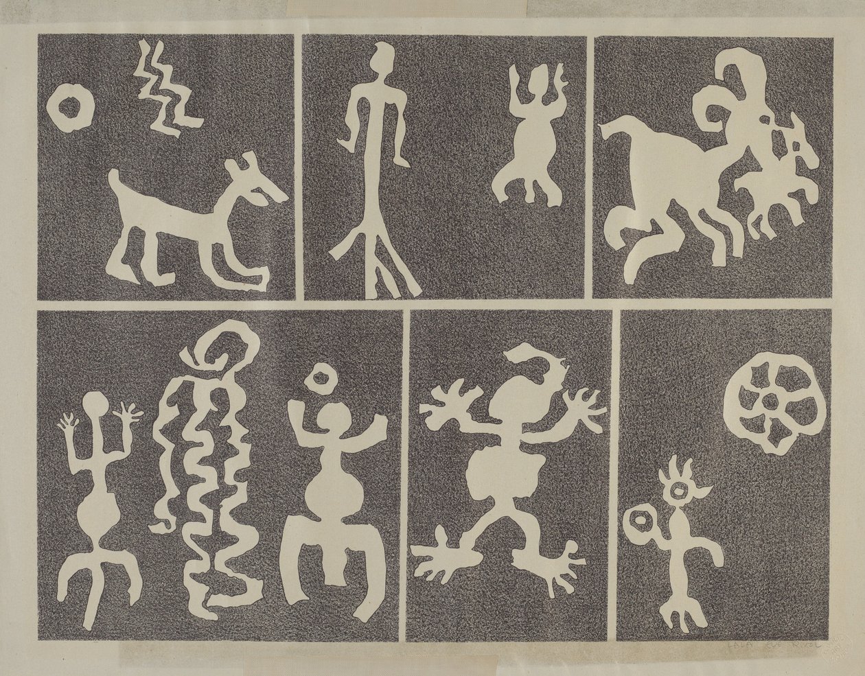 Petroglyph Design by Lala Eve Rivol