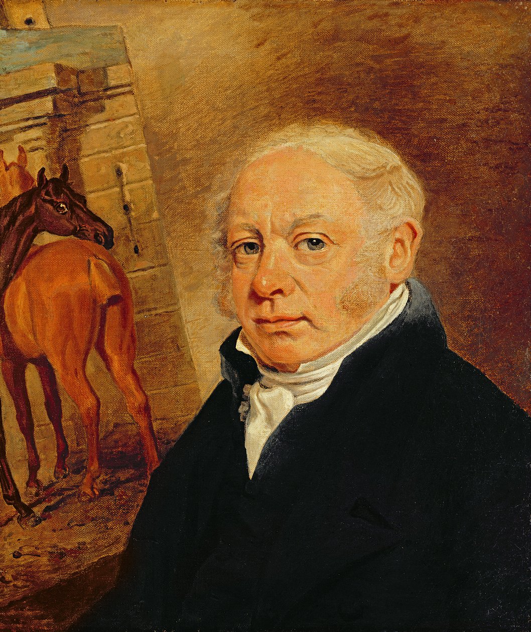 Portrait of Ben Marshall (1767-1835) by Lambert Marshall