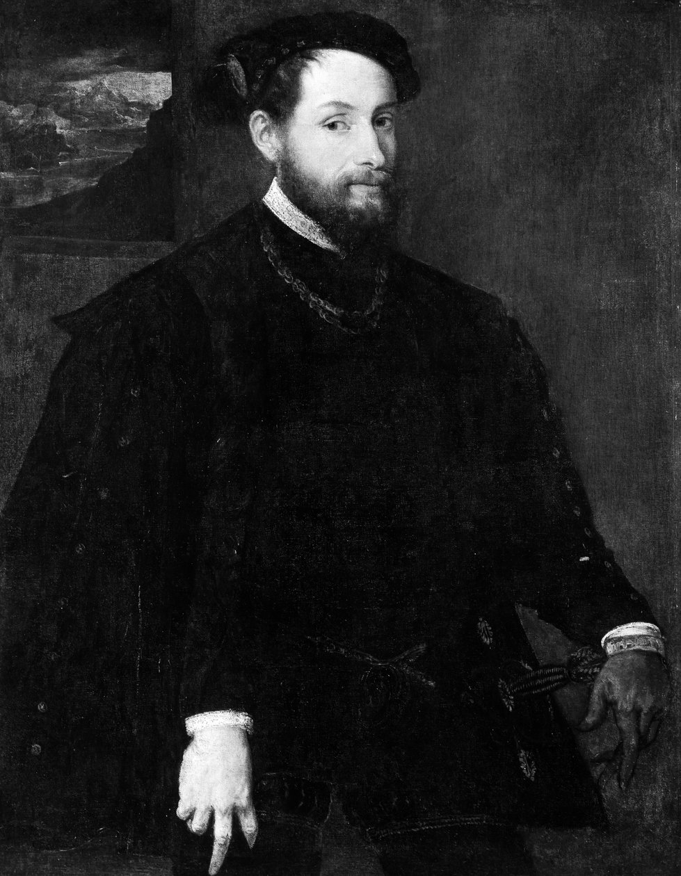 Portrait of a Man by Lambert Sustris