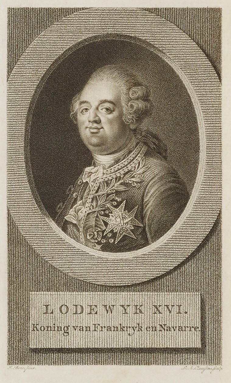 Louis XVI by Lambertus Antonius Claessens