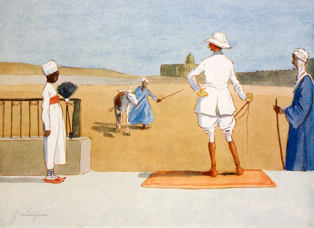 The Dandy Tourist, 1908 by Lance Thackeray