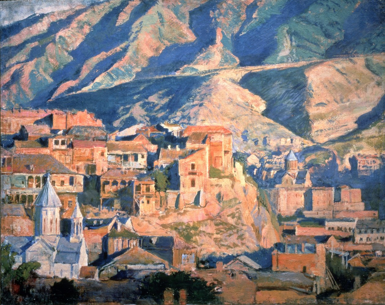 Tiflis, 1918 by Lanceray