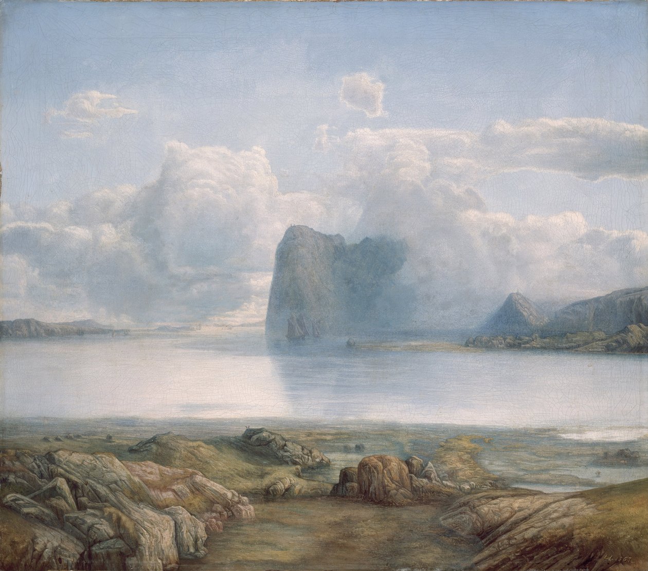 Island Borgøy by Lars Hertervig