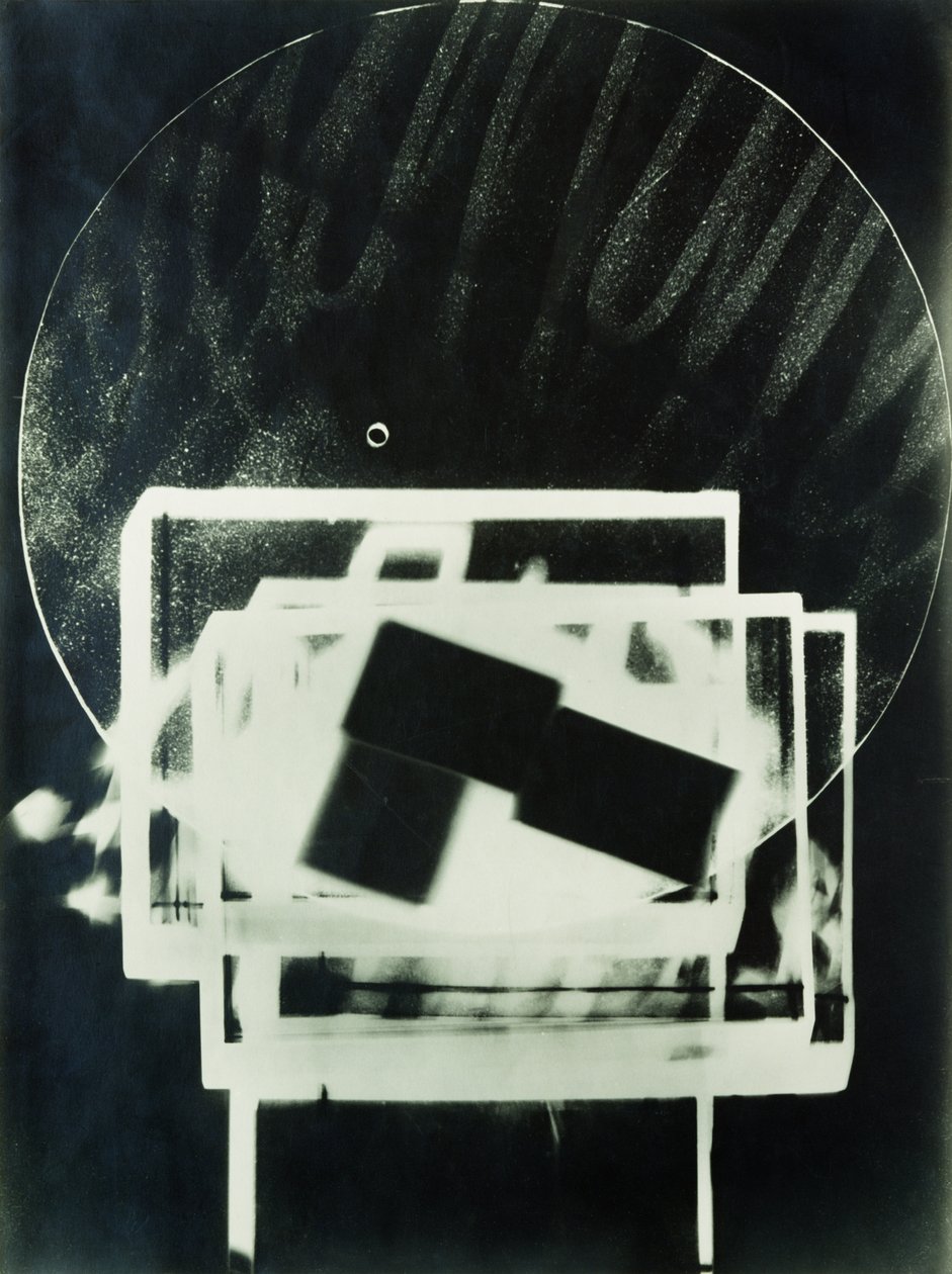 Photogram 1 by Laszlo Moholy Nagy