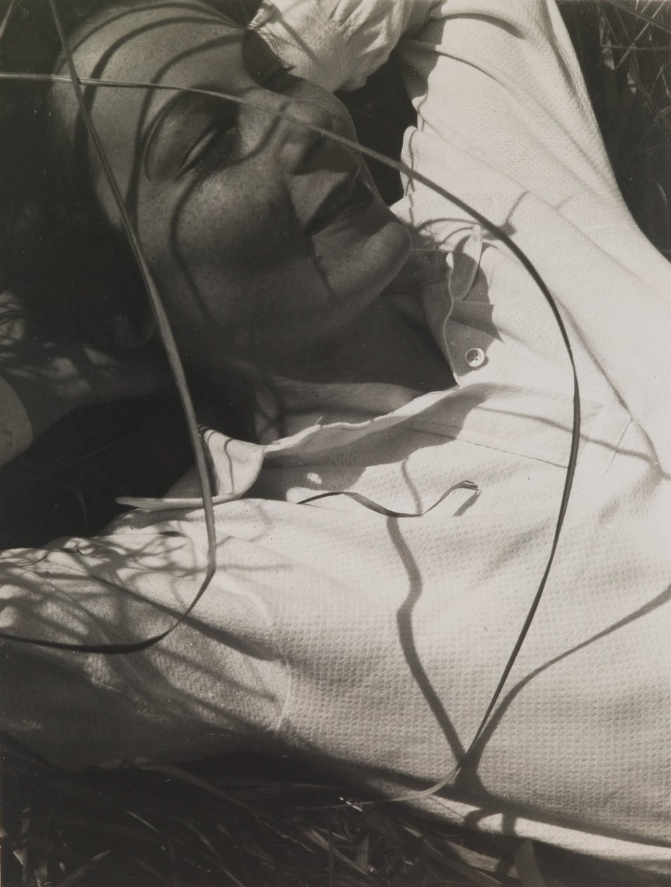 Portrait of Ellen Frank by Laszlo Moholy Nagy